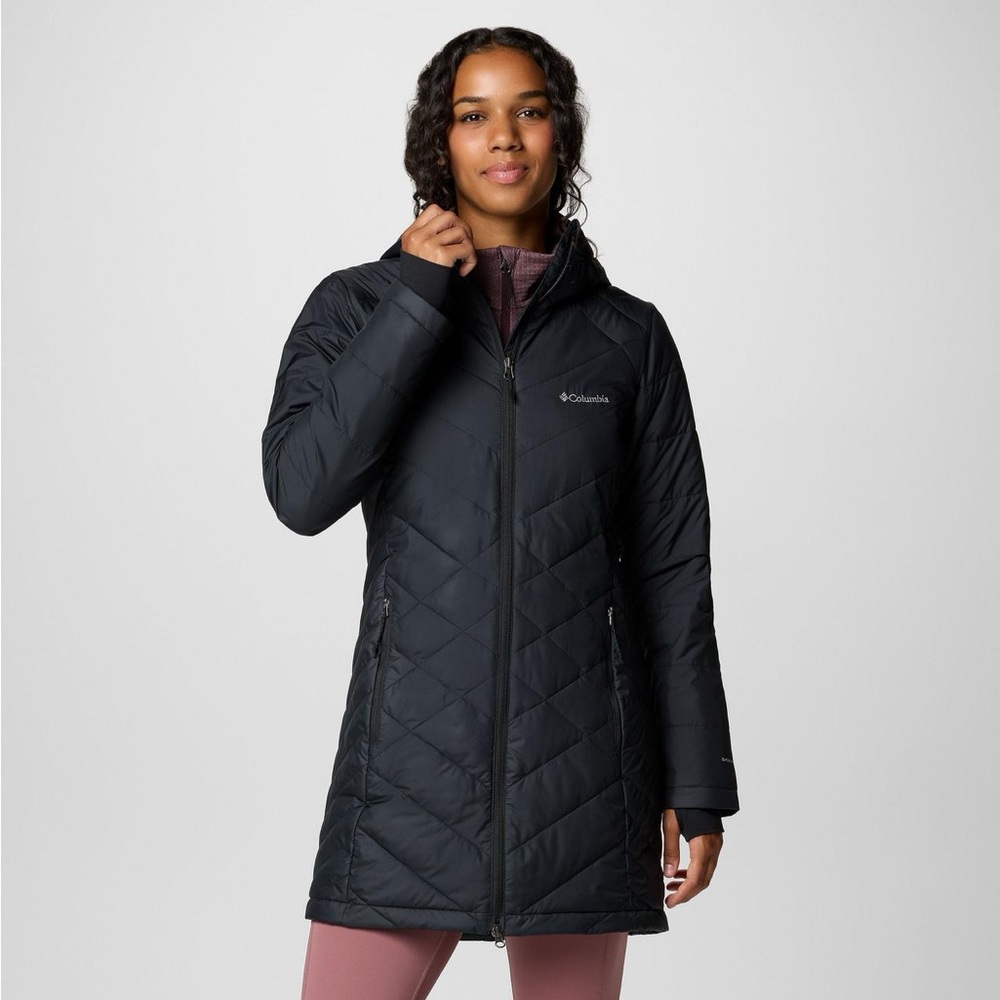 NWT Columbia Women's Heavenly Long Hooded Jacket